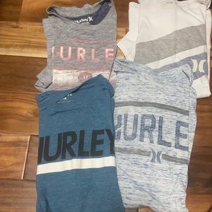 4 XL Hurley shirts